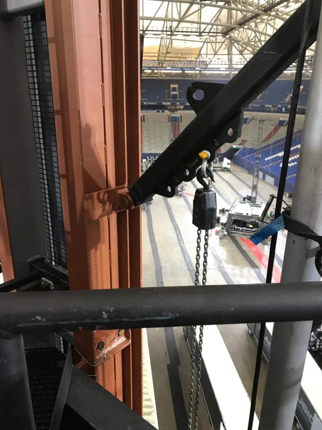 Veranstaltungsvorbereitungen von Guthmann  industrien & event | Kletterei 